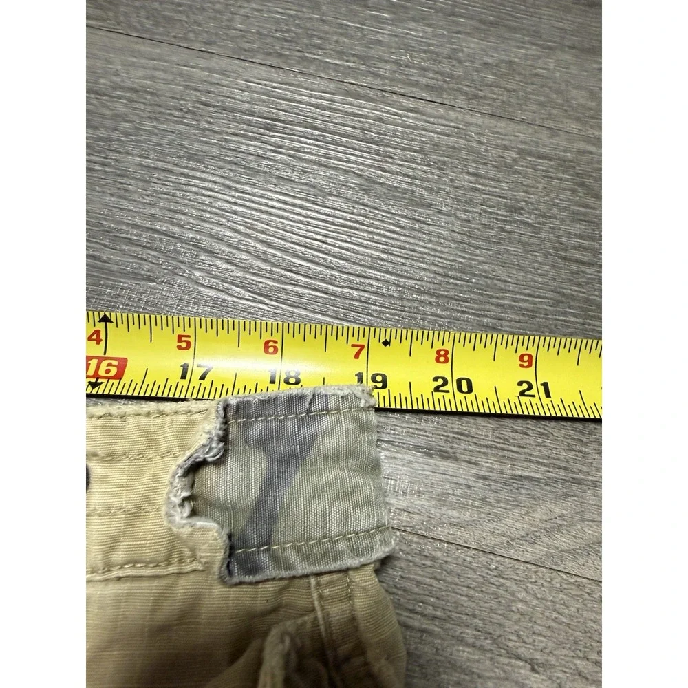 Vintage Mossimo Pants Men's 38x30 Baggy Wide Leg Grunge Military Paratrooper Y2K